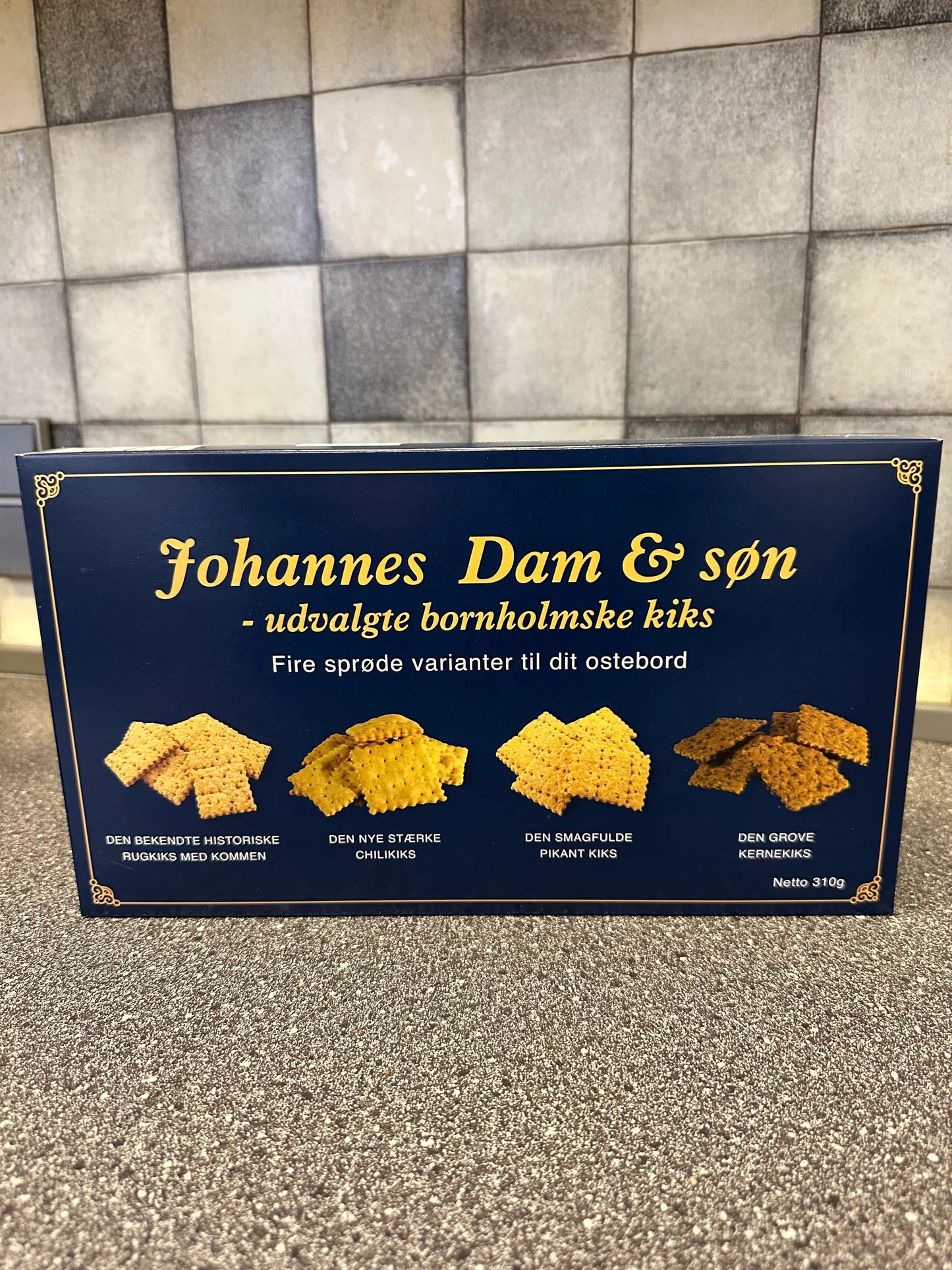 Bornholmske kiks i pakke af 4 slags