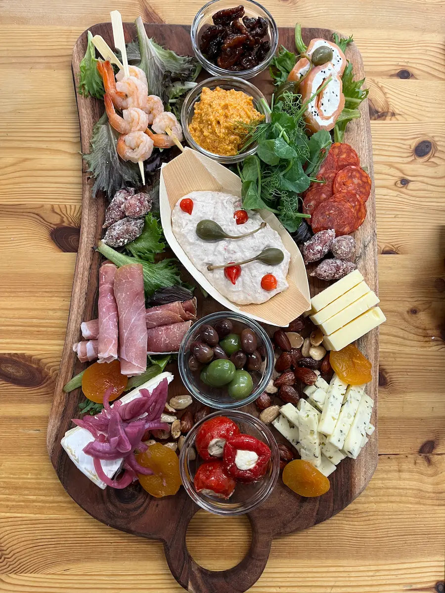 Ost- og fisketapas > Kan bestilles fra 9 marts