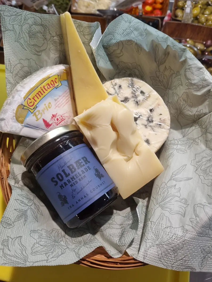 Den klassiske ostepakke