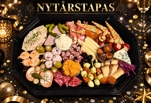 Nytårstapas 2026🍾🎉 (Kan kun bestilles til  31/12)
