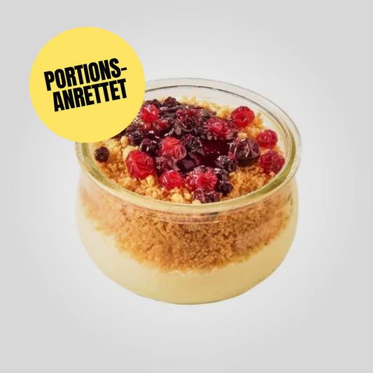 Cheesecake med lækre bær