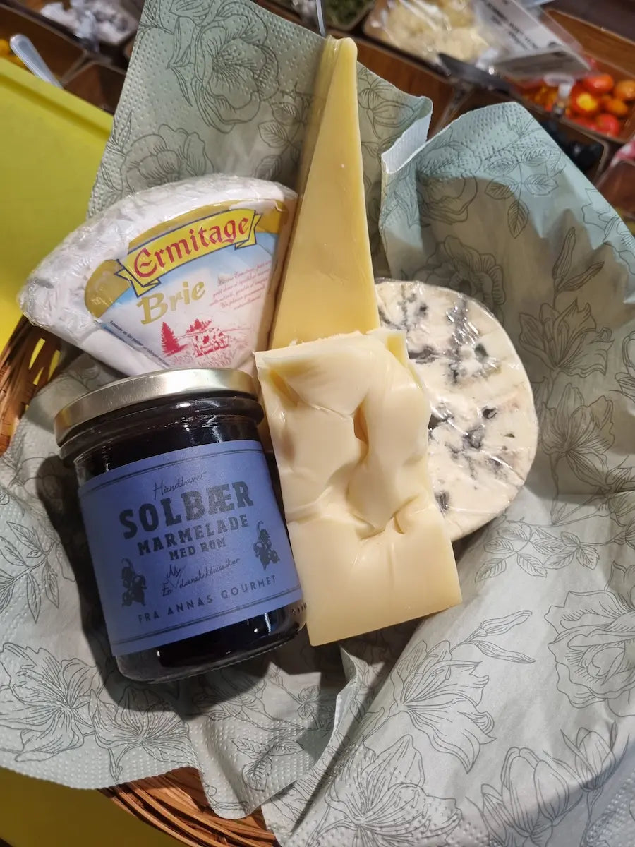 Den klassiske ostepakke